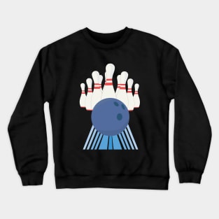 Bowling is My Favorite Sport Crewneck Sweatshirt